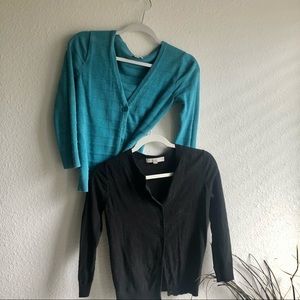Xsmall cardigan bundle lot - loft and merona